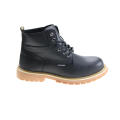 Nubuck leather rubber sole goodyear welted safety boots